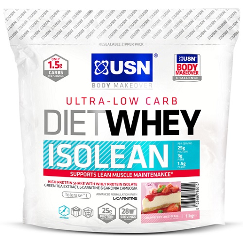 USN Diet Whey Isolean, 1000 Grams